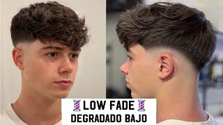 Tutorial 🔥🔥como hacer LOW FADE  DEGRADADO BAJO 🔥🔥en español paso a paso [upl. by Ardnikal]