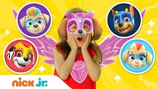 Mighty Twins Reveal amp Play Dress Up 🐶 With PAW Patrol  Jr Dress Up Ep 7  Nick Jr [upl. by Vipul825]