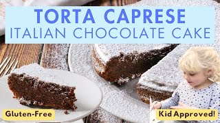 Torta Caprese  Italian Chocolate Cake [upl. by Asyle]