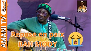 La dernière émission exclusive de Bah Mody avant son Décès Ah la vie [upl. by Limaj]