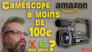 caméscope pas chère Amazon [upl. by Daffodil]