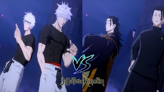 gojo satoru amp Gojo Yuta vs Geto Suguru amp kenjaku Geto [upl. by Blount]