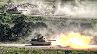 Armored Vehicles Show Of Force • 1st Cav Div  Fort Hood [upl. by Skier]