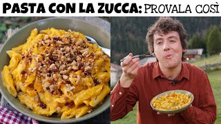 PASTA CON LA ZUCCA PROVALA COSÌ PERCHÈ È FAVOLOSA  ricetta facilissima e veloce  Davide Zambelli [upl. by Clary470]