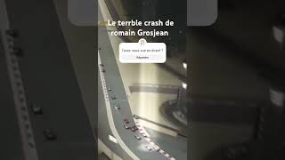 Le crash de romain Grosjean [upl. by Wendye]