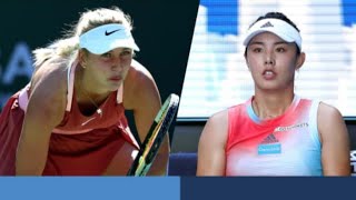 Prague Open 2022 SF  Anastasia Potapova vs Qiang Wang [upl. by Netsirc683]