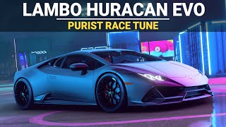 Forza Horizon 5 Tuning  2020 Lamborghini Huracan Evo  FH5 Purist Race Build Tune amp Gameplay [upl. by Goodden]