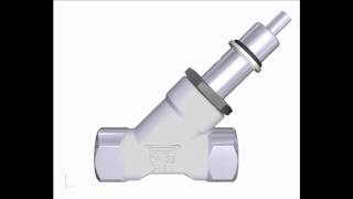 2100 Element Angle Seat Valves [upl. by Assirrac]