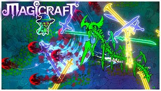 Using THOUSANDS of Magical Swords to Unlock the New Zone And New Bosses  Magicraft [upl. by Stoneman]