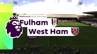 EA SPORTS FC 24 Gameplay  Fulham vs West Ham United [upl. by Nnagrom]