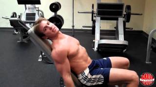 How To Seated Incline Dumbbell Bicep Curl [upl. by Trelu]