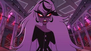 all carmilla carmine scenes season one  hazbin hotel scene pack [upl. by Oigile753]