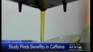 Study finds benefits in caffeine [upl. by Ifen]