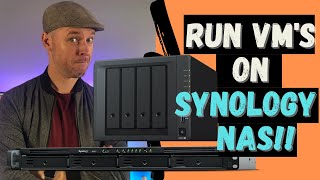 How To Run VMs on a Synology NAS Building Virtual Machines [upl. by Dodwell]