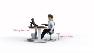 Video ergonomie au bureau [upl. by Udele]