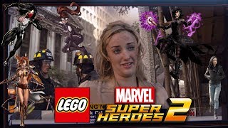 LEGO Marvel Superheroes 2  Top 10 Female Characters I Want To See Added to LMSH2 [upl. by Ettennek]