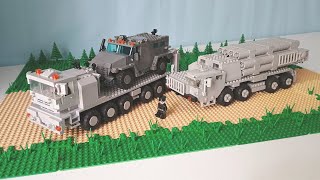 Lego Military Smerch AMN 2 Athlete and Volat 79086 MOC [upl. by Annagroeg661]