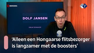 Druktemaker Dolf Jansen over flitsbezorgers  NPO Radio 1 [upl. by Thema41]