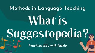 What is the Suggestopedia Language Learning Method  Approaches and Methods in Language Teaching [upl. by Neall382]