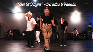 quotGet It Right quot  Aretha Franklin：LOCKING DANCE Choreography [upl. by Biron]