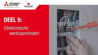 Montage Ecodan systemen  Deel 5 Elektrotechnische werkzaamheden [upl. by Tansey]