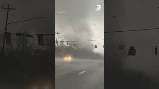 Multiple longtrack tornadoes tear through northwest Tennessee [upl. by Ecirtra]