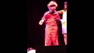 Shane on stage with Nina Conti Sep 2013 [upl. by Bunny]