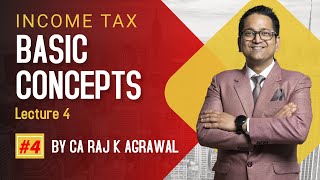 4 Basic Concepts of Income Tax  Lecture 4  CA Raj K Agrawal [upl. by Llerred463]