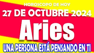 ARIES 🔥UNA LLUVIA DE BENDICIONES VIENE ✅HOROSCOPO DE HOY 27 DE OCTUBRE 2024 💖 HOROSCOPO ARIES 💖 [upl. by Yrrac]