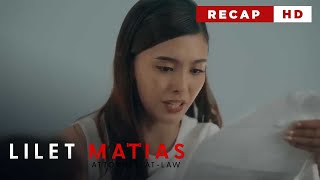 Lilet Matias AttorneyAtLaw Aera can’t accept Lilet as her sister Weekly Recap HD [upl. by Anissa]