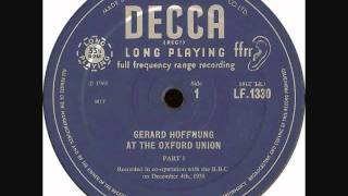 Gerard Hoffnung French Widows amp Advice for Tourists [upl. by Lamond]