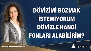 Dövizimi Bozmak İstemiyorum Dövizle Hangi Fonları Alabilirim dolar döviz fon [upl. by Aerbua69]