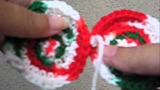 How to Crochet a Holiday Scarf [upl. by Teodorico]