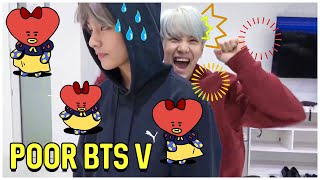 Poor BTS V  Kim TaeTae 😂 [upl. by Aneehsirk59]