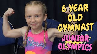 6 Year Old GYMNAST WINS JUNIOR OLYMPICS [upl. by Dixon]