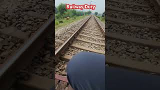 Railway Duty  Officer Inspection Train  train raillife traintravel trainlife railtravel [upl. by Body]