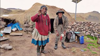 impresiónate A sus 90 Años VIVE SOLA con su Pareja en un inhóspito lugar de los Andes [upl. by Aliuqaj141]