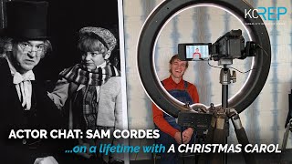 Actor Chat Sam Cordes from A CHRISTMAS CAROL [upl. by Needan]