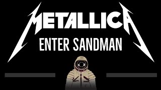 Metallica • Enter Sandman CC 🎤 Karaoke Instrumental Lyrics [upl. by Eiramanig]