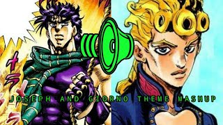 Il Vento Overdrive  Joseph and Giorno theme MashUp [upl. by Angelita]