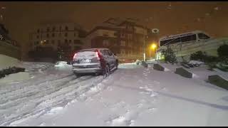 Honda CRV 4x4 test in Snow [upl. by Thibaut]