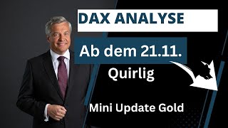 DAX Analyse ab dem 21 November Quirlig [upl. by Lichter]