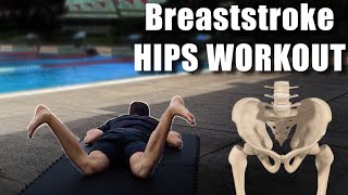 Dryland Workout for Breaststroke Kick [upl. by Lanti]