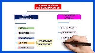 📘Qué son los DETERMINANTES ejemplos  clases de determinantes [upl. by Kcirdorb]