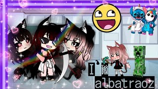 👉❌IM albatraoz ❌👈gacha life✔ 🍫kitiloquita [upl. by Ailedamla]