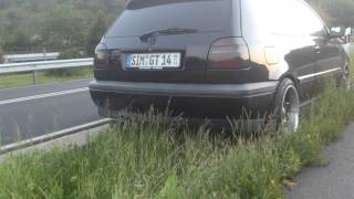 Golf 3 16 101PS MSD attrappe Remus ESD [upl. by Ettesyl]