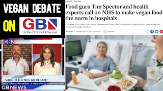 Should the NHS go Vegan Ivor Debates on GBNews [upl. by Ayanej]