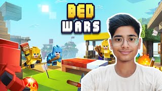 PLAYER FIRST TIME BED WARS bedwars [upl. by Htebasyle]