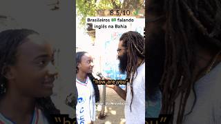 Brasileiros 🇧🇷 falando inglês na Bahia salvador ingles humor bahia [upl. by Nettle]