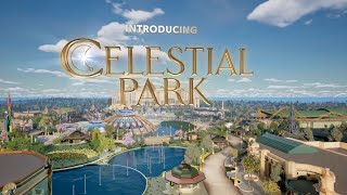 Universal Epic Universe  Celestial Park Animated FlyThrough [upl. by Sofia]